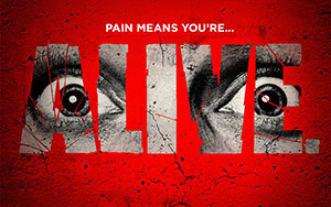 Official poster of Hollywood film, `Alive`